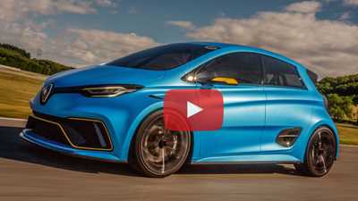 Renault Zoe e-sport video review: an electric sports car