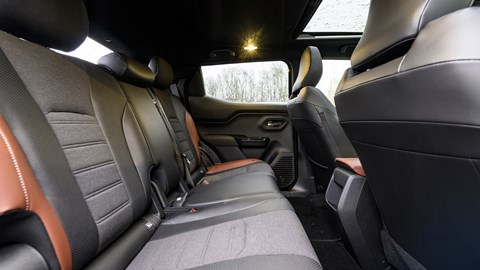 Suzuki eVitara review, rear seat space