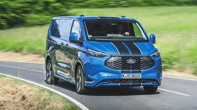 Ford E-Transit Custom - the EV version of the UK's favourite van