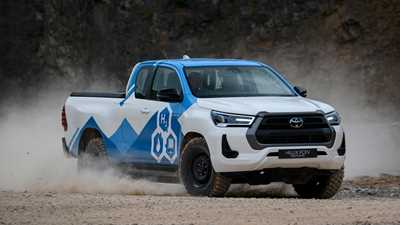 Testing for the Toyota Hilux hydrogen prototype is well under way.