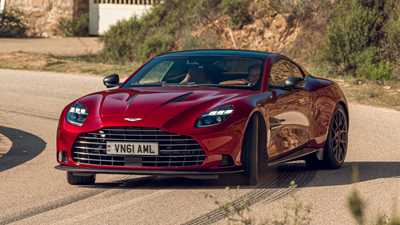 Aston Martin Vanquish front cornering