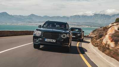 Bentley Bentayga prototype drive