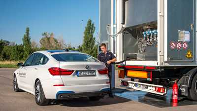 BMW has developed a cryogenic storage system, packing hydrogen at -220degC
