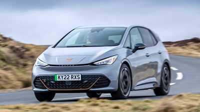 2022 Cupra Born front cornering 2